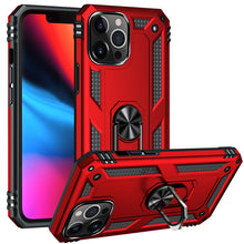 Load image into Gallery viewer, Shockproof TPU + PC Protective Case with 360 Degree Rotating Holder, For iPhone 13, For iPhone 13 mini, For iPhone 13 Pro, For iPhone 13 Pro Max