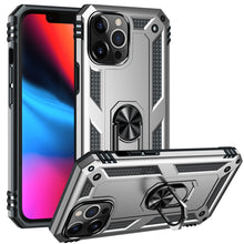 Load image into Gallery viewer, Shockproof TPU + PC Protective Case with 360 Degree Rotating Holder, For iPhone 13 mini, For iPhone 13, For iPhone 13 Pro, For iPhone 13 Pro Max