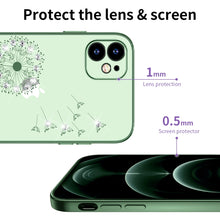 Load image into Gallery viewer, Ultra-thin Electroplating Dandelion Pattern Protective Case, For iPhone 11, For iPhone 11 Pro, For iPhone 11 Pro Max, For iPhone 12 Pro Max, For iPhone 12 Pro, For iPhone 12, For iPhone 12 Mini