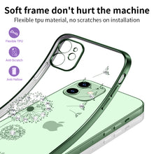 Load image into Gallery viewer, Ultra-thin Electroplating Dandelion Pattern Protective Case, For iPhone 11, For iPhone 11 Pro, For iPhone 11 Pro Max, For iPhone 12 Pro Max, For iPhone 12 Pro, For iPhone 12, For iPhone 12 Mini