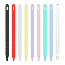 Load image into Gallery viewer, 3 in 1 Pure Color Silicone Stylus Pen Protective Case Set for Apple Pencil 2
