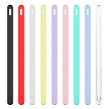 Load image into Gallery viewer, 3 in 1 Pure Color Silicone Stylus Pen Protective Case Set for Apple Pencil 2