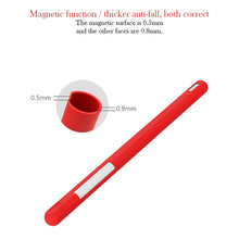 Load image into Gallery viewer, 3 in 1 Pure Color Silicone Stylus Pen Protective Case Set for Apple Pencil 2