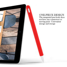 Load image into Gallery viewer, 3 in 1 Pure Color Silicone Stylus Pen Protective Case Set for Apple Pencil 2