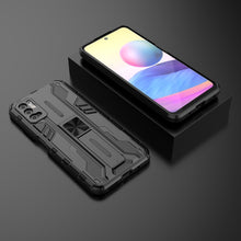 Load image into Gallery viewer, Supersonic PC + TPU Shock-proof Protective Case with Holder, For Xiaomi Redmi Note 10 5G