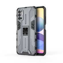 Load image into Gallery viewer, Supersonic PC + TPU Shock-proof Protective Case with Holder, For Xiaomi Redmi Note 10 5G