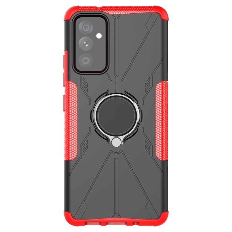 Machine Armor Bear Shockproof PC + TPU Protective Case with Ring Holder, For Samsung Galaxy A82 5G, For Samsung Galaxy S21 FE