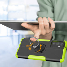 Load image into Gallery viewer, Machine Armor Bear Shockproof PC + TPU Protective Case with Ring Holder, For Samsung Galaxy A82 5G, For Samsung Galaxy S21 FE