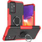Machine Armor Bear Shockproof PC + TPU Protective Case with Ring Holder, For Samsung Galaxy A82 5G, For Samsung Galaxy S21 FE