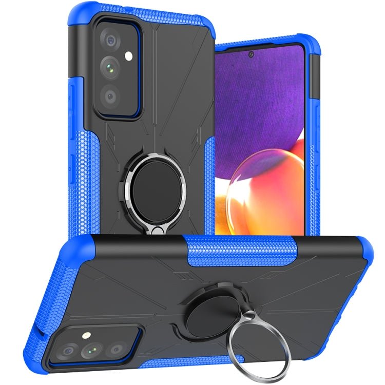 Machine Armor Bear Shockproof PC + TPU Protective Case with Ring Holder, For Samsung Galaxy A82 5G, For Samsung Galaxy S21 FE