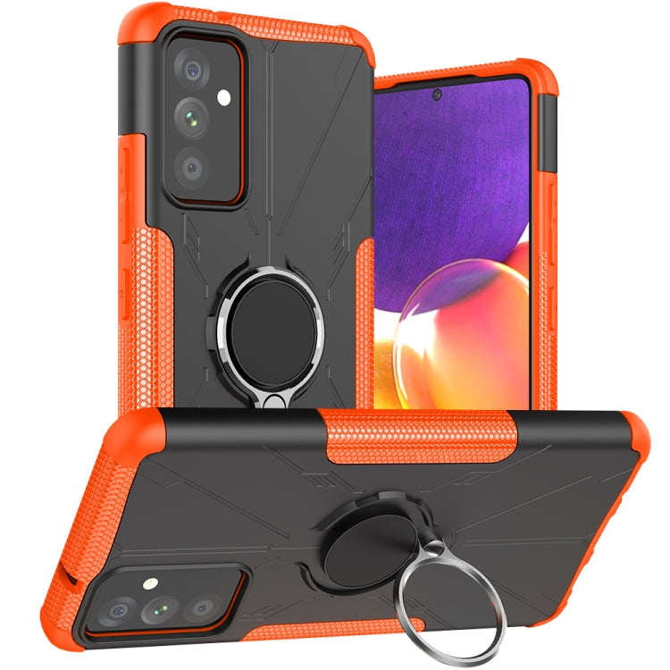 Machine Armor Bear Shockproof PC + TPU Protective Case with Ring Holder, For Samsung Galaxy A82 5G, For Samsung Galaxy S21 FE
