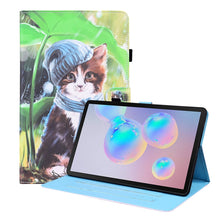 Load image into Gallery viewer, Animal Pattern Horizontal Flip Leather Case with Holder &amp; Card Slots &amp; Photo Frame, For Samsung Galaxy Tab A7 Lite 8.7 SM-T220 / SM-T225, For Samsung Galaxy Tab S8 / Galaxy Tab S7 2020 SM-T870 / SM-T875, For Samsung Galaxy Tab A 8.0 2019 SM-T290 / SM-T...
