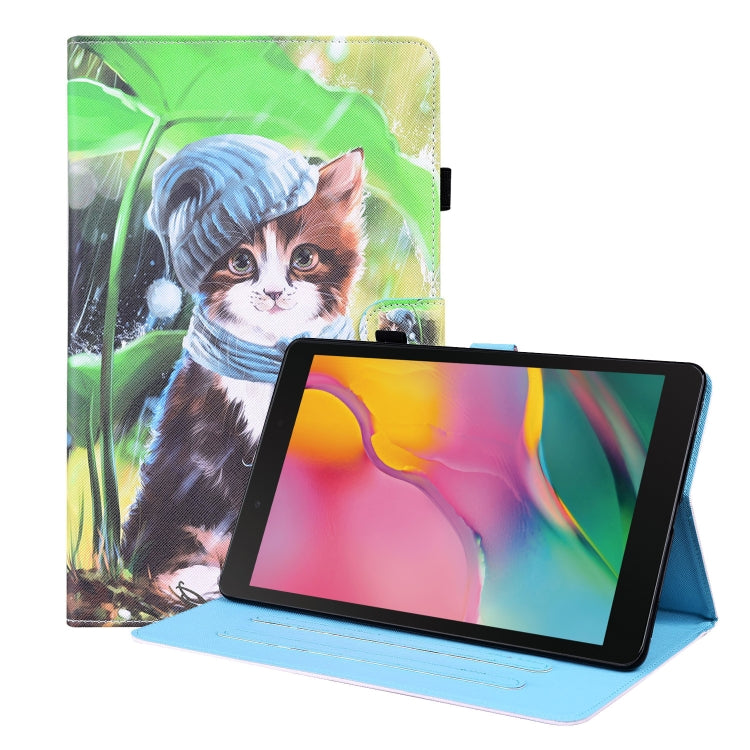 Animal Pattern Horizontal Flip Leather Case with Holder & Card Slots & Photo Frame, For Samsung Galaxy Tab A7 Lite 8.7 SM-T220 / SM-T225, For Samsung Galaxy Tab S8 / Galaxy Tab S7 2020 SM-T870 / SM-T875, For Samsung Galaxy Tab A 8.0 2019 SM-T290 / SM-T...