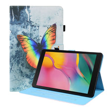 Load image into Gallery viewer, Animal Pattern Horizontal Flip Leather Case with Holder &amp; Card Slots &amp; Photo Frame, For Samsung Galaxy Tab A7 Lite 8.7 SM-T220 / SM-T225, For Samsung Galaxy Tab S8 / Galaxy Tab S7 2020 SM-T870 / SM-T875, For Samsung Galaxy Tab A 8.0 2019 SM-T290 / SM-T...