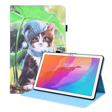 Load image into Gallery viewer, Animal Pattern Horizontal Flip Leather Case with Holder &amp; Card Slots &amp; Photo Frame, For Huawei MediaPad T5 10.1 inch, For Huawei MatePad T 10 / T 10s / Honor Enjoy 2 10.1