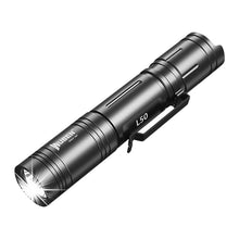 Load image into Gallery viewer, WUBEN L50 Outdoor Portable LED Strong Light USB Rechargeable Aluminum Flashlight, L50