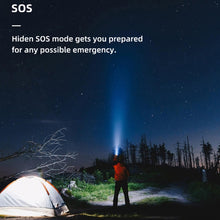 Load image into Gallery viewer, WUBEN L50 Outdoor Portable LED Strong Light USB Rechargeable Aluminum Flashlight, L50