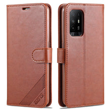 Load image into Gallery viewer, AZNS Sheepskin Texture Horizontal Flip Leather Case with Holder &amp; Card Slots &amp; Wallet, For OPPO A94 5G / Reno5Z 5G / F19 Pro+ 5G, For Xiaomi Redmi Note 9 4G, For Xiaomi Redmi Note 10 4G, For Xiaomi Redmi Note 10 Pro