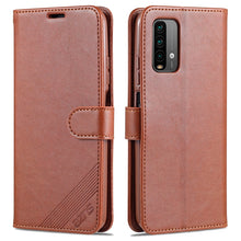 Load image into Gallery viewer, AZNS Sheepskin Texture Horizontal Flip Leather Case with Holder &amp; Card Slots &amp; Wallet, For OPPO A94 5G / Reno5Z 5G / F19 Pro+ 5G, For Xiaomi Redmi Note 9 4G, For Xiaomi Redmi Note 10 4G, For Xiaomi Redmi Note 10 Pro