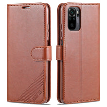 Load image into Gallery viewer, AZNS Sheepskin Texture Horizontal Flip Leather Case with Holder &amp; Card Slots &amp; Wallet, For OPPO A94 5G / Reno5Z 5G / F19 Pro+ 5G, For Xiaomi Redmi Note 9 4G, For Xiaomi Redmi Note 10 4G, For Xiaomi Redmi Note 10 Pro