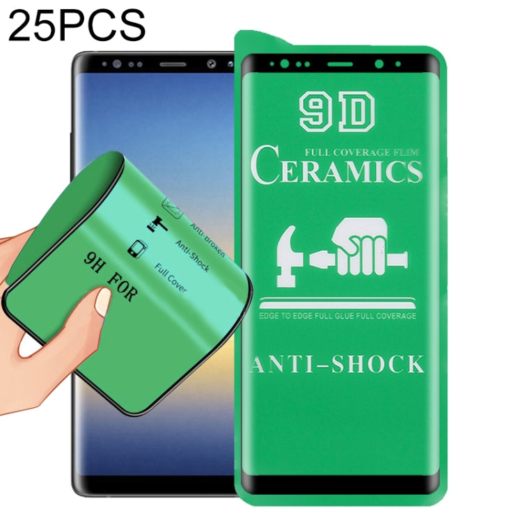 25 PCS 9D Full Screen Full Glue Ceramic Film, For Samsung Galaxy Note8 (25 PCS), For Samsung Galaxy Note9 (25 PCS), For Samsung Galaxy Note10 (25 PCS), For OnePlus 8 / 8 5G UW Verizon (25 PCS), For Samsung Galaxy Note10+ (25 PCS)                       ...