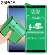 Load image into Gallery viewer, 25 PCS 9D Full Screen Full Glue Ceramic Film, For Samsung Galaxy Note8 (25 PCS), For Samsung Galaxy Note9 (25 PCS), For Samsung Galaxy Note10 (25 PCS), For OnePlus 8 / 8 5G UW Verizon (25 PCS), For Samsung Galaxy Note10+ (25 PCS)                       ...