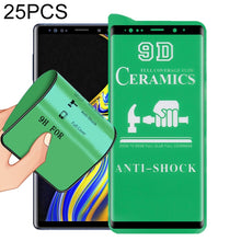 Load image into Gallery viewer, 25 PCS 9D Full Screen Full Glue Ceramic Film, For Samsung Galaxy Note8 (25 PCS), For Samsung Galaxy Note9 (25 PCS), For Samsung Galaxy Note10 (25 PCS), For OnePlus 8 / 8 5G UW Verizon (25 PCS), For Samsung Galaxy Note10+ (25 PCS)                       ...