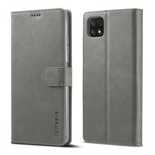 Load image into Gallery viewer, LC.IMEEKE Calf Texture Horizontal Flip Leather Case with Holder &amp; Card Slots &amp; Wallet, For Samsung Galaxy A22 5G