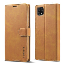 Load image into Gallery viewer, LC.IMEEKE Calf Texture Horizontal Flip Leather Case with Holder &amp; Card Slots &amp; Wallet, For Samsung Galaxy A22 5G