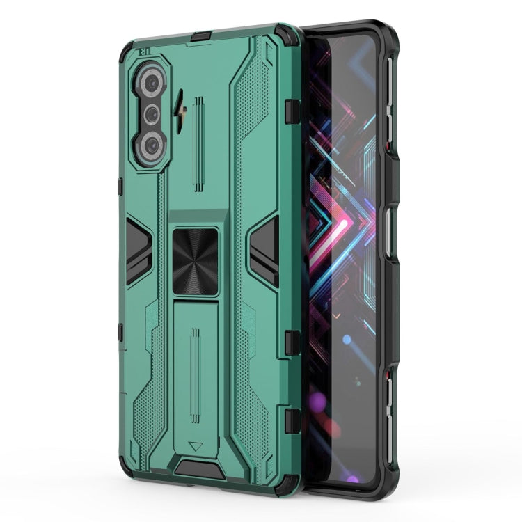 Supersonic PC + TPU Shock-proof Protective Case with Holder, For Xiaomi Redmi K40 Gaming