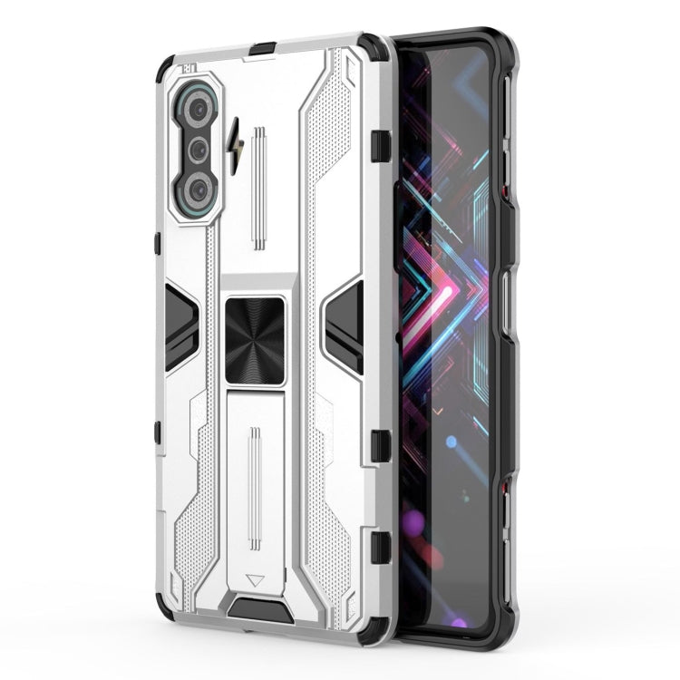Supersonic PC + TPU Shock-proof Protective Case with Holder, For Xiaomi Redmi K40 Gaming