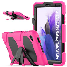Load image into Gallery viewer, Shockproof Colorful Silicon + PC Protective Case with Holder &amp; Pen Slot, For Samsung Galaxy A7 Lite 8.7 2021 T220 / T225