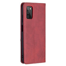 Load image into Gallery viewer, Rhombus Texture Horizontal Flip Magnetic Leather Case with Holder &amp; Card Slots, For Samsung Galaxy A03s, For Xiaomi Mi 11 Lite, For Xiaomi Poco M3 Pro / Redmi Note 10 5G, For Samsung Galaxy A03s 164mm