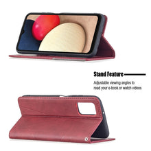 Load image into Gallery viewer, Rhombus Texture Horizontal Flip Magnetic Leather Case with Holder &amp; Card Slots, For Samsung Galaxy A03s, For Xiaomi Mi 11 Lite, For Xiaomi Poco M3 Pro / Redmi Note 10 5G, For Samsung Galaxy A03s 164mm