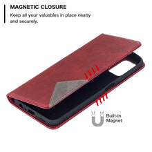 Load image into Gallery viewer, Rhombus Texture Horizontal Flip Magnetic Leather Case with Holder &amp; Card Slots, For Samsung Galaxy A03s, For Xiaomi Mi 11 Lite, For Xiaomi Poco M3 Pro / Redmi Note 10 5G, For Samsung Galaxy A03s 164mm