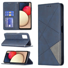 Load image into Gallery viewer, Rhombus Texture Horizontal Flip Magnetic Leather Case with Holder &amp; Card Slots, For Samsung Galaxy A03s, For Xiaomi Mi 11 Lite, For Xiaomi Poco M3 Pro / Redmi Note 10 5G, For Samsung Galaxy A03s 164mm
