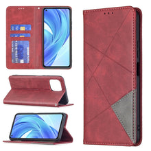 Load image into Gallery viewer, Rhombus Texture Horizontal Flip Magnetic Leather Case with Holder &amp; Card Slots, For Samsung Galaxy A03s, For Xiaomi Mi 11 Lite, For Xiaomi Poco M3 Pro / Redmi Note 10 5G, For Samsung Galaxy A03s 164mm