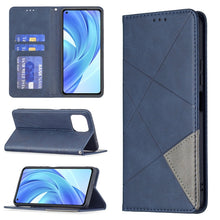 Load image into Gallery viewer, Rhombus Texture Horizontal Flip Magnetic Leather Case with Holder &amp; Card Slots, For Samsung Galaxy A03s, For Xiaomi Mi 11 Lite, For Xiaomi Poco M3 Pro / Redmi Note 10 5G, For Samsung Galaxy A03s 164mm
