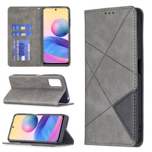 Load image into Gallery viewer, Rhombus Texture Horizontal Flip Magnetic Leather Case with Holder &amp; Card Slots, For Samsung Galaxy A03s, For Xiaomi Mi 11 Lite, For Xiaomi Poco M3 Pro / Redmi Note 10 5G, For Samsung Galaxy A03s 164mm