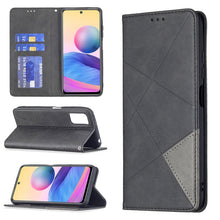 Load image into Gallery viewer, Rhombus Texture Horizontal Flip Magnetic Leather Case with Holder &amp; Card Slots, For Samsung Galaxy A03s, For Xiaomi Mi 11 Lite, For Xiaomi Poco M3 Pro / Redmi Note 10 5G, For Samsung Galaxy A03s 164mm