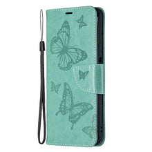 Load image into Gallery viewer, Embossing Two Butterflies Pattern Horizontal Flip PU Leather Case with Holder &amp; Card Slot &amp; Wallet &amp; Lanyard, For Samsung Galaxy A03s 164mm, For Xiaomi Mi 11 Lite, For Xiaomi Poco M3 Pro / Redmi Note 10 5G
