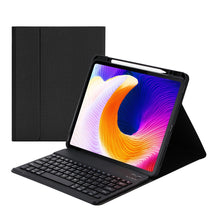 Load image into Gallery viewer, HK132 Detachable Plastic Bluetooth Keyboard Protective Case with Holder &amp; Pen Slot For iPad Pro 12.9 inch 2021 / 2020 / 2018