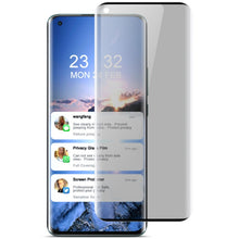 Load image into Gallery viewer, IMAK 3D Curved Privacy Anti-glare Tempered Glass Film, For OnePlus 9 Pro 5G, For Xiaomi Mi 10S / 10 Ultra, For Xiaomi Mi 11 Pro / 11 Ultra