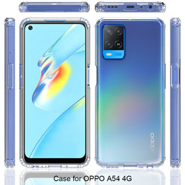 Shockproof Scratchproof TPU + Acrylic Protective Case, For OPPO A54 4G, For Xiaomi Mi 11 Lite, For OPPO A31, For Samsung Galaxy A22 5G, For Samsung Galaxy A22 4G, For Samsung Galaxy S21 FE 5G