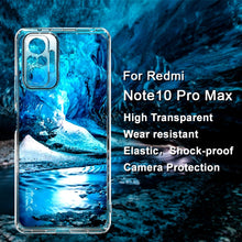 Load image into Gallery viewer, IMAK UX-5 Series Transparent Shockproof TPU Protective Case, For Xiaomi Redmi Note10 Pro CN Version, For Xiaomi Redmi Note10 Pro Overseas Version, For Samsung Galaxy A22 5G, For Sony Xperia Ace II