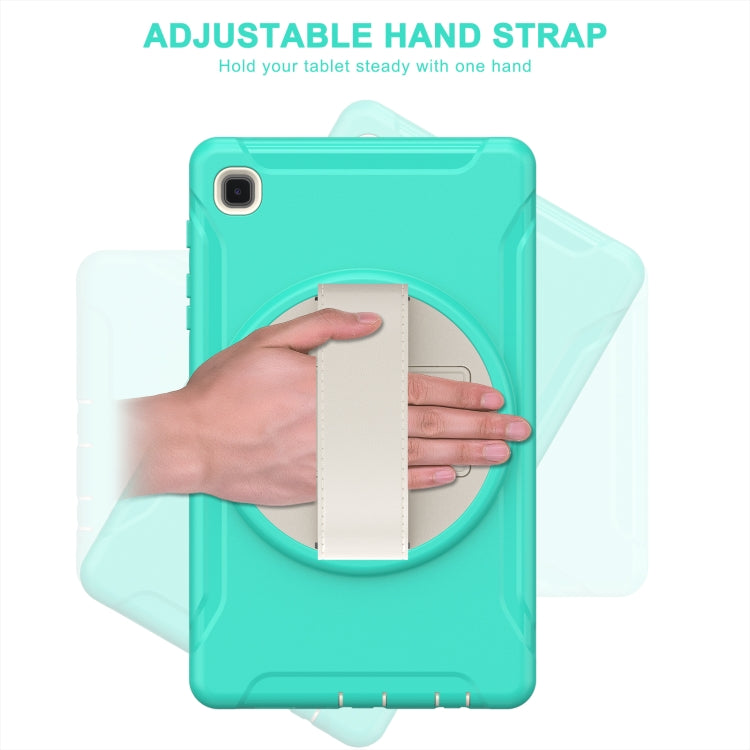 360 Degree Rotation PC + TPU Protective Case with Holder & Hand-strap, For Samsung Galaxy A7 Lite T220 / T225