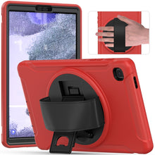 Load image into Gallery viewer, 360 Degree Rotation PC + TPU Protective Case with Holder &amp; Hand-strap, For Samsung Galaxy A7 Lite T220 / T225