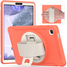 Load image into Gallery viewer, 360 Degree Rotation PC + TPU Protective Case with Holder &amp; Hand-strap, For Samsung Galaxy A7 Lite T220 / T225