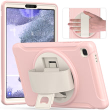 Load image into Gallery viewer, 360 Degree Rotation PC + TPU Protective Case with Holder &amp; Hand-strap, For Samsung Galaxy A7 Lite T220 / T225