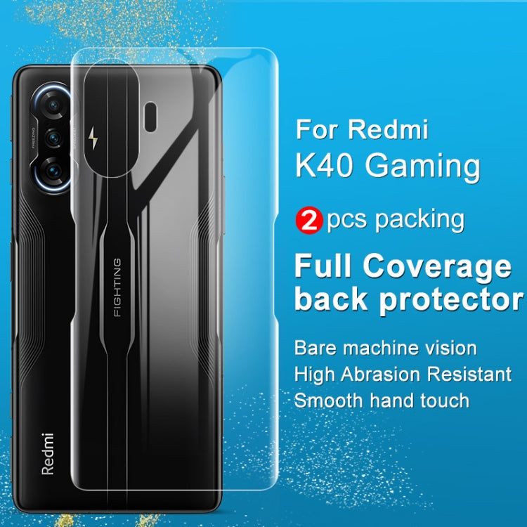 2 PCS IMAK 0.15mm Curved Full Screen Protector Hydrogel Film Back Protector, For Xiaomi Redmi K40 Gaming, For Asus Zenfone 8 ZS590KS, For Asus Zenfone 8 Flip, For Sony Xperia 1 III, For Xiaomi Mi 11 Pro, For Xiaomi Mi 11 Ultra